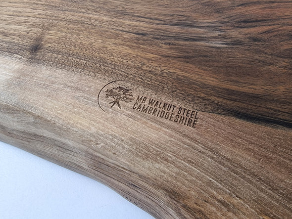 Walnut Live Edge Chopping Board