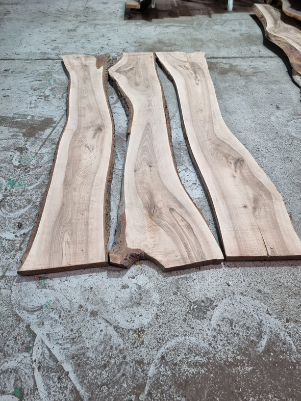 Walnut  up to a length of 2.7m