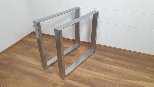 2 HEAVY DUTY SQUARE INDUSTRIAL LEGS