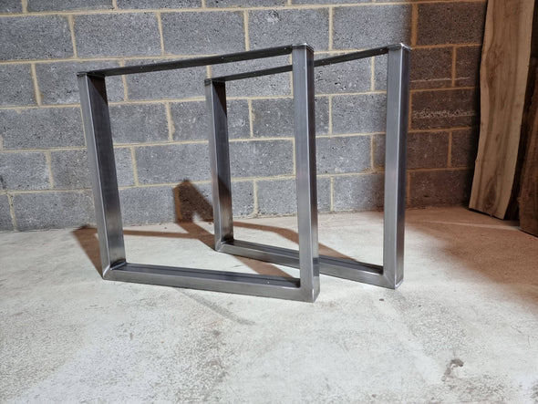 2 HEAVY DUTY SQUARE INDUSTRIAL LEGS