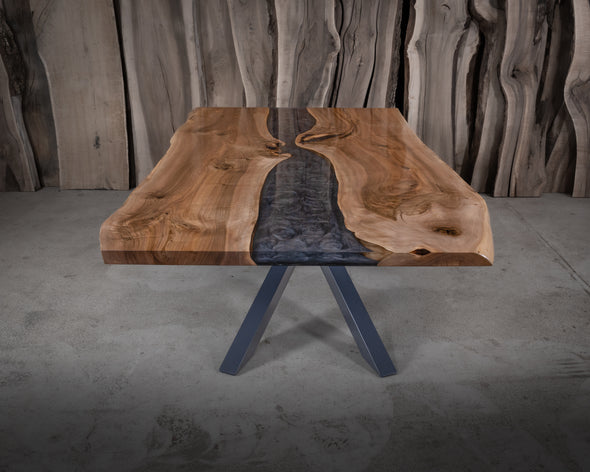 10-seater Live Edge Walnut Table